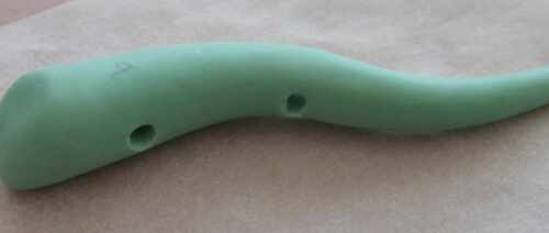 Jade Effectfimo ein Gecko auf einem Würtfel modellieren Schritt für Schritt Fimoanleitung von Tumana