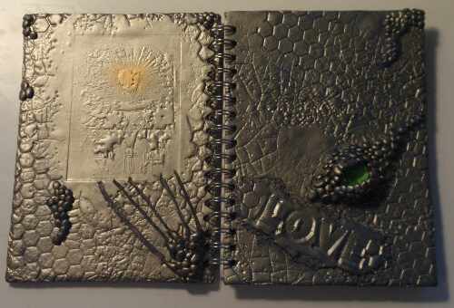 Drachenbuch - das Notizbuch mit dem Drachenauge. Schritt für Schritt Anleitung von Tumana