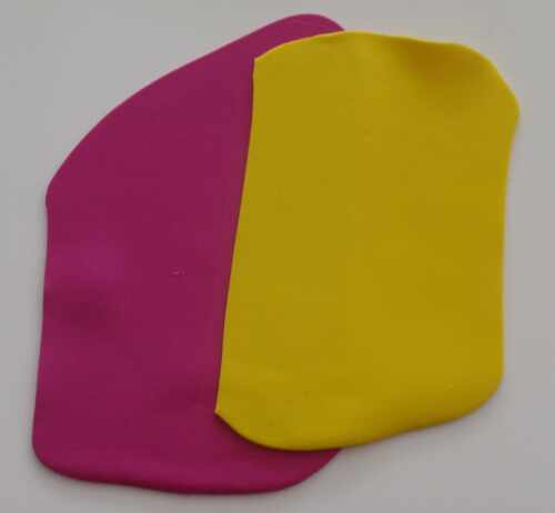 Farbverlauf mit Fimo Professional True Colours Gelb - Magenta