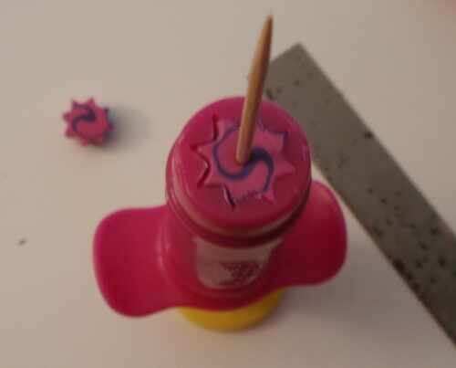 Fimo Kids mit Play Doh Zubehör - funktioniert bestens! Heute gibt's Sternchenperlen, Anleitung von Tumana